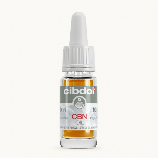 2,5% CBN og 2,5% CBD-olie