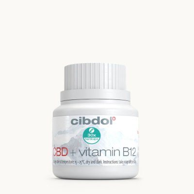 CBD vitamin B12-formel (600 mg)