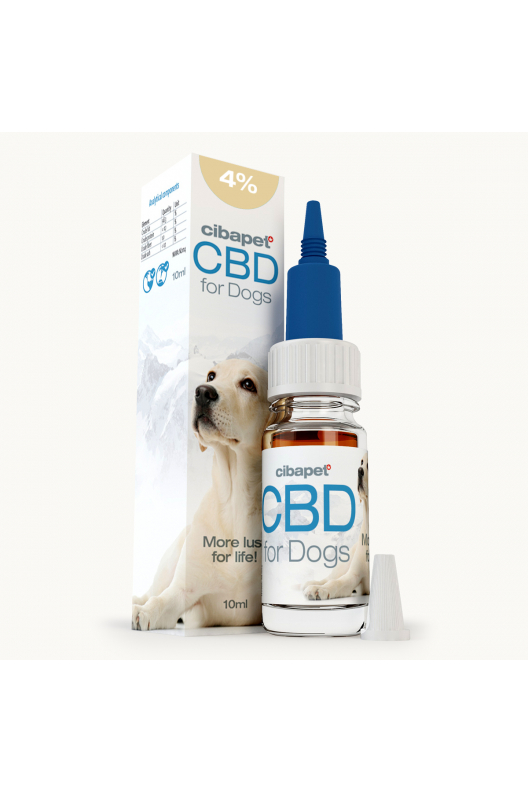 CBD-olie 4% til hunde