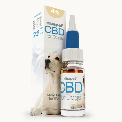 CBD-olie 4% til hunde