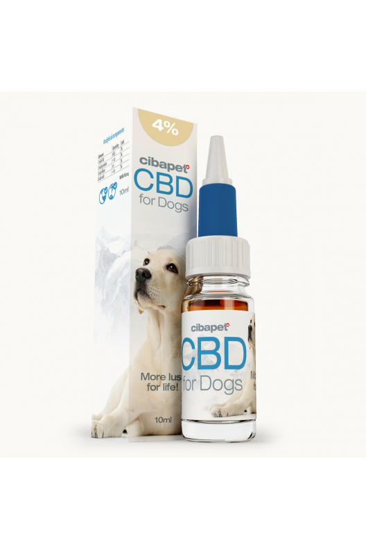CBD-olie 4% til hunde