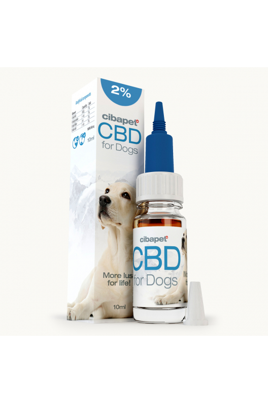 CBD-olie 2% til hunde