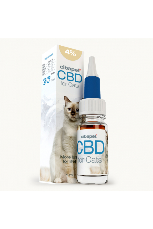CBD-olie 4% til katte