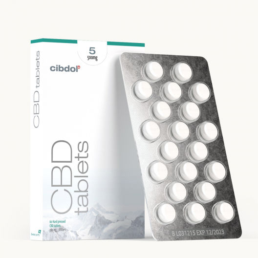 CBD-tabletter 5% (500 mg)