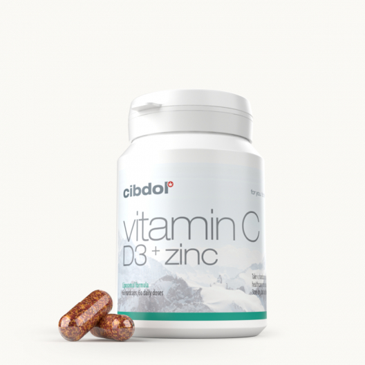 C-, D3-vitamin + zink