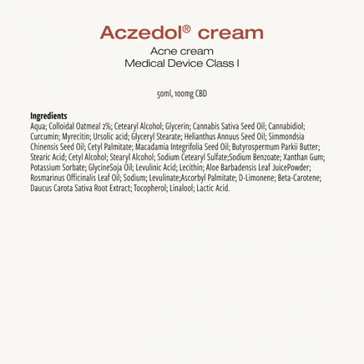 Aczedol (acnecreme)