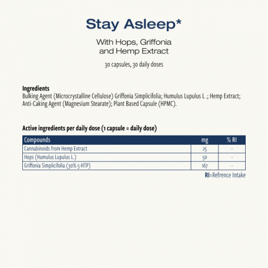 Stay Asleep-kapsler
