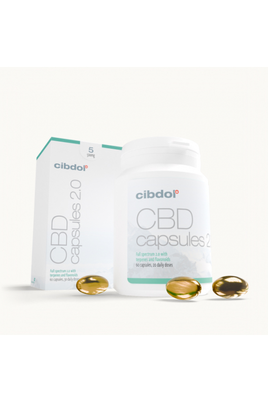CBD softgel kapsler 5% (500mg)