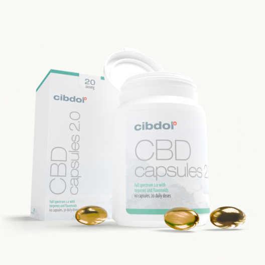 CBD softgel kapsler 20% (2000mg)
