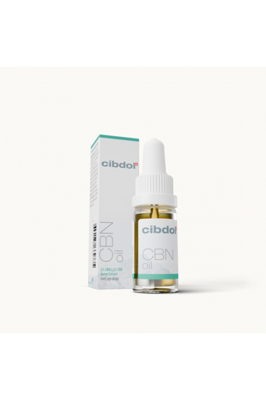 5% CBN og 2,5% CBD-olie
