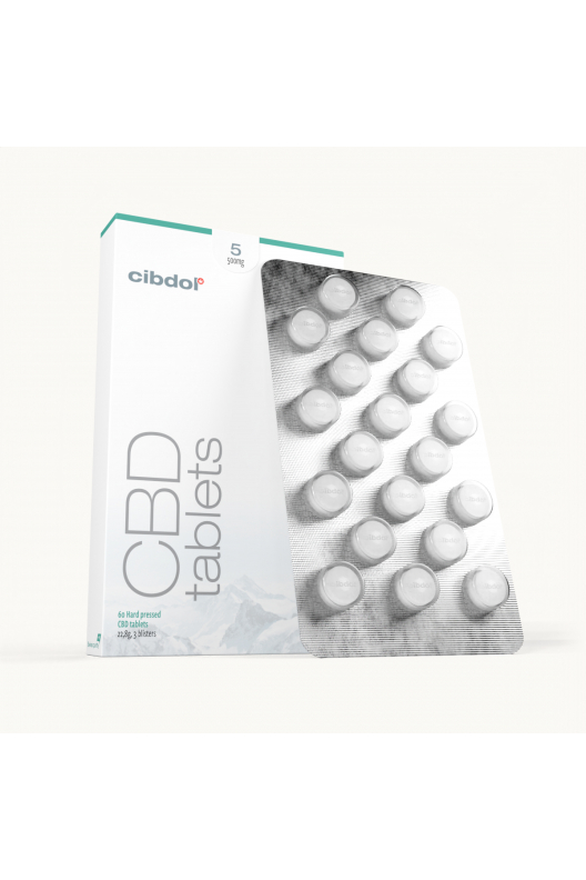 CBD-tabletter 5% (500 mg)
