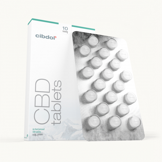 CBD-tabletter 10% (1000 mg)