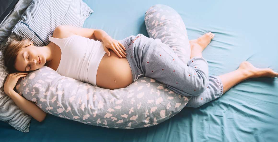den ideelle sovestilling-under-graviditeten-de-første-3-måneder
